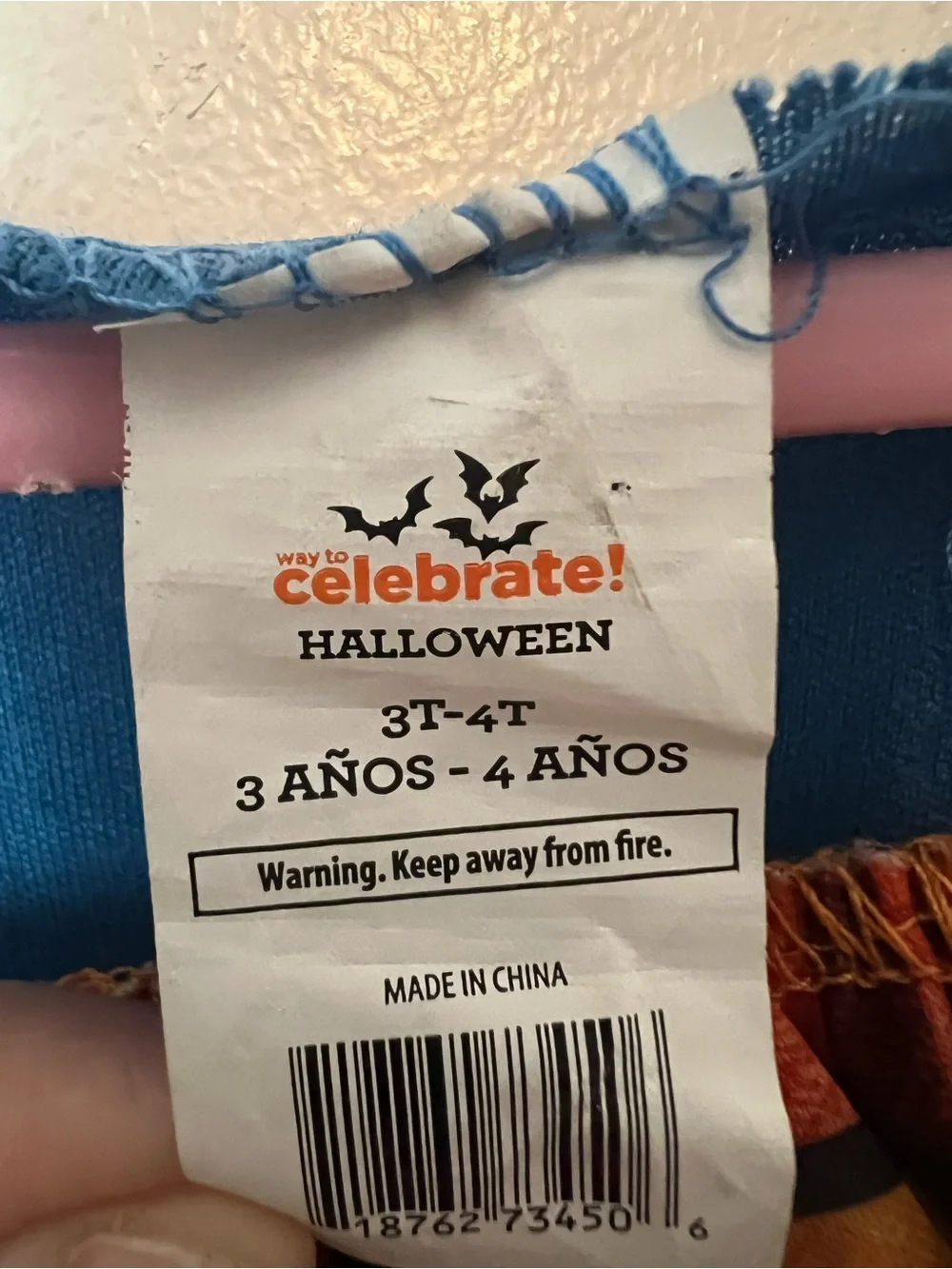 Girls Child Halloween costume Fall Scarecrow Costume Size 3T-4T, 3-4 yrs Wicked
